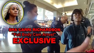 Sha’Carri Richardson FULL Body Cam Arrest Footage (Airport Domestic Dispute – EXCLUSIVE!)