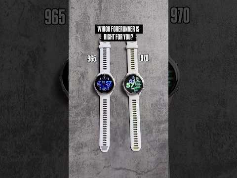 Forerunner 965 or Forerunner 970? | Garmin
