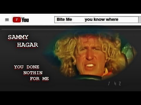 I've Done Everything For You, Sammy Hagar1978 