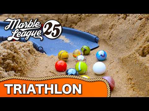 Marble TRIATHLON Race 🏖️ Marble League 2025 E7