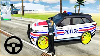 4X4 Jeep Polis arabası oyunu izle || Police Sim 2022 Game #374 - Polis oyunu 3D Android Gameplay 4K