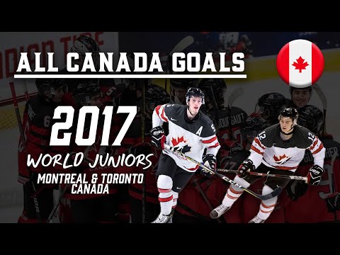 All Canada Goals - WJC 2017