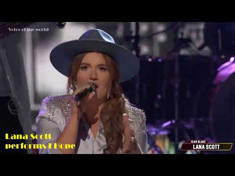 Lana Scott  performs I Hope