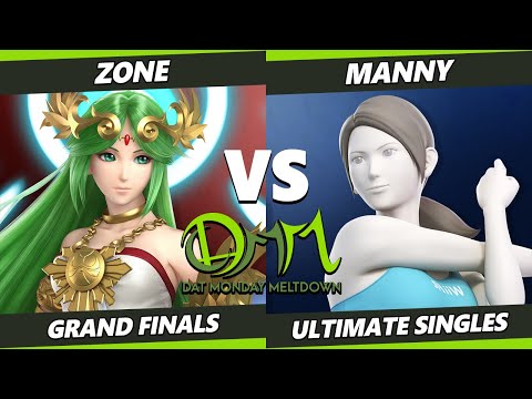 DAT Monday Meltdown 247 GRAND FINALS - Zone (Palutena) Vs. Manny (Wii Fit) SSBU Ultimate Tournament