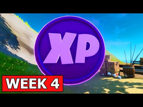 *WEEK 4* Purple Xp Coin Locations! Fortnite Purple Xp Coin Locations!