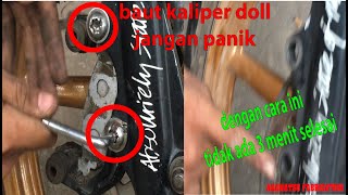 Download lagu Cara mudah Melepas baut doll, ledes, aus, tanpa las mp3