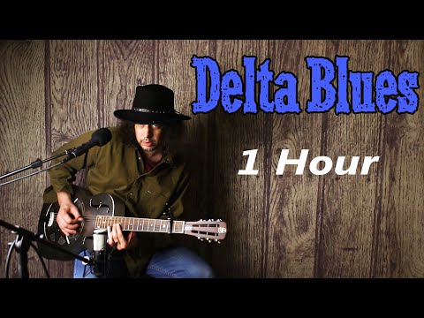 1 Hour of Delta Blues Slide Guitar Songs - Performed by Edward Phillips