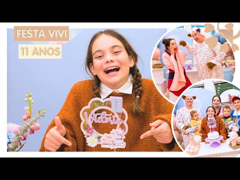 VICTORIA'S 11TH BIRTHDAY PARTY - BOOK THEME - FLÁVIA CALINA