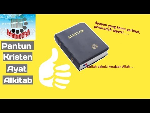 Pantun Kristen | Ayat Alkitab