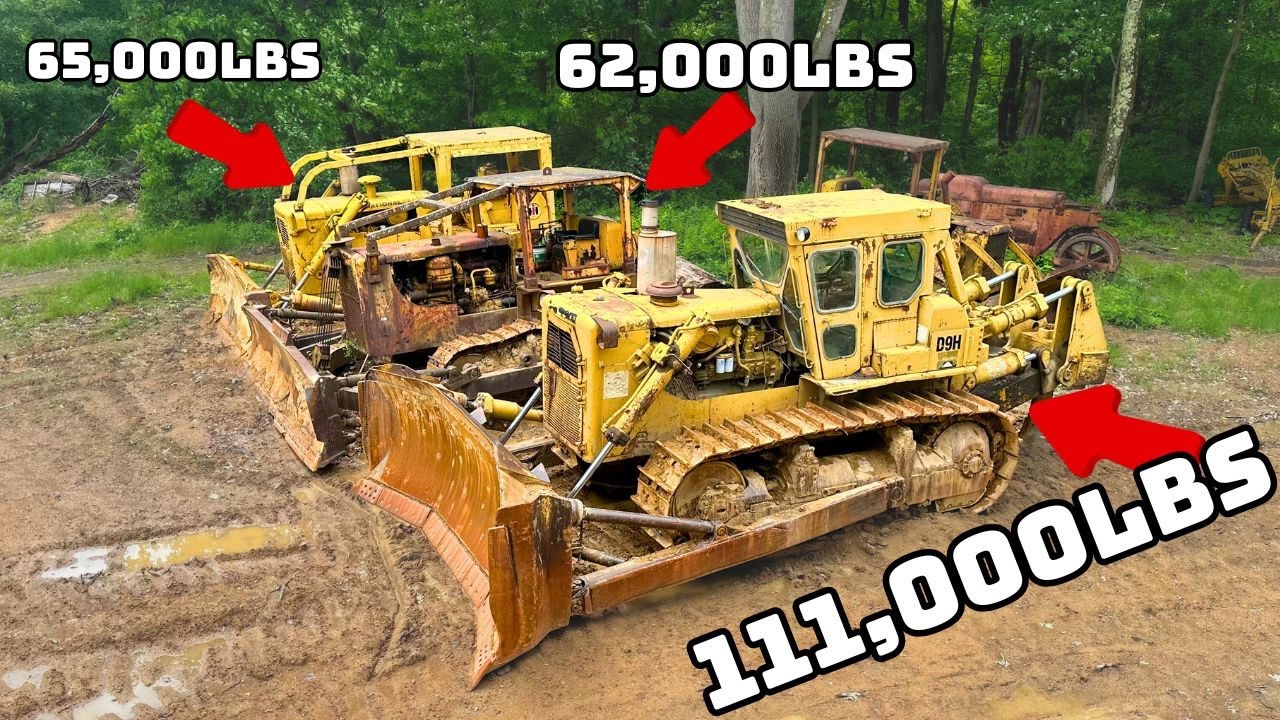Old Iron Lives! Massive Dozers and Forgotten Machines Back at Work!