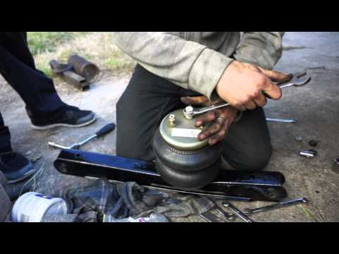 1959 Impala Rear Air Bag Install - How To Part 2