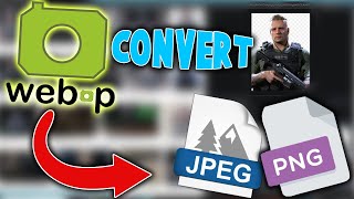 How To Save Webp Images On Google As "Jpeg" or "png" Files