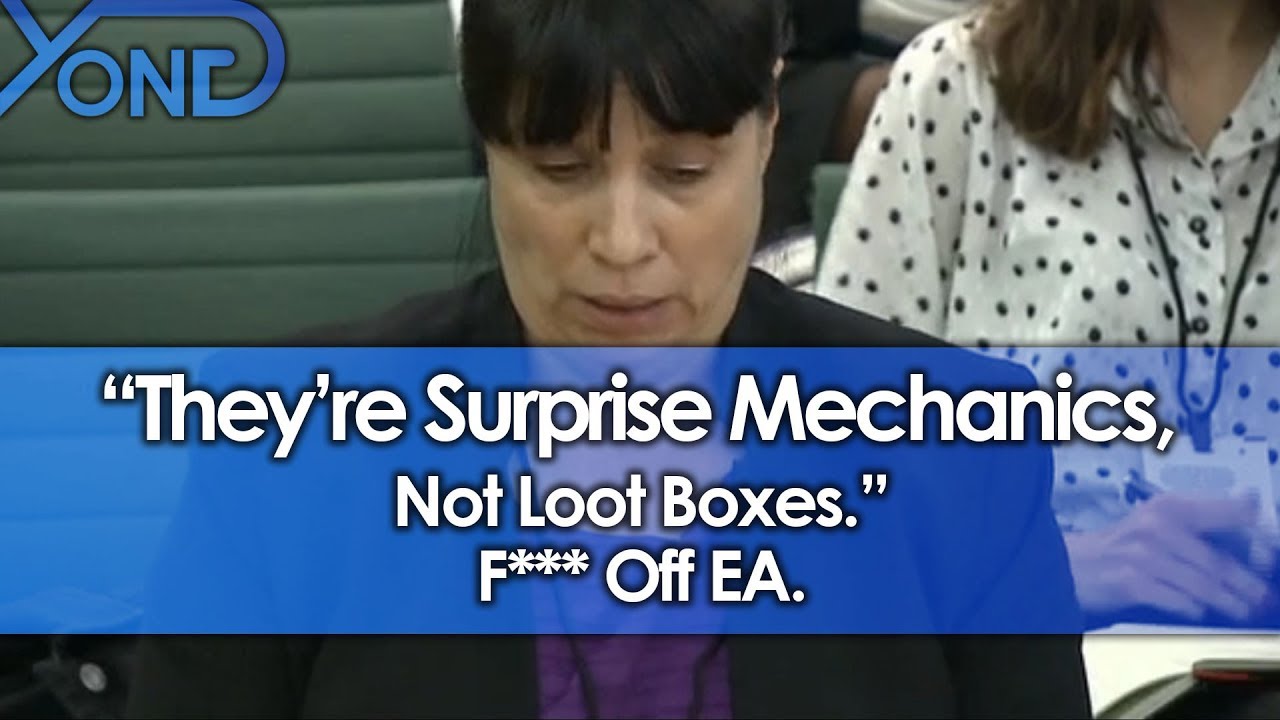 "They're Surprise Mechanics, Not Loot Boxes." F*** Off EA.