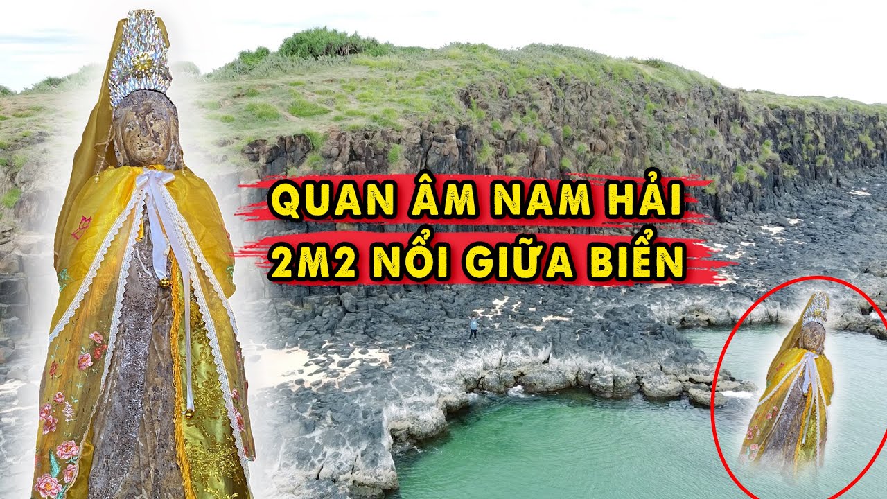Quan Âm Nam Hải nổi giữa Biển Áo Dệt từ San Hô