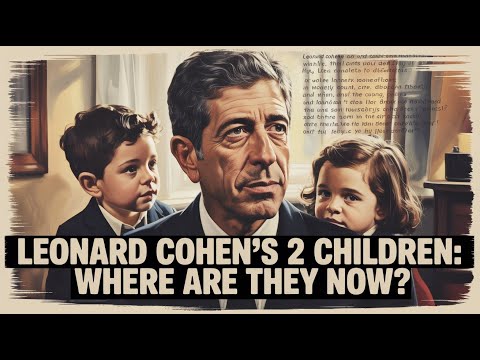 Whatever Happened to Leonard Cohen's 2 Children