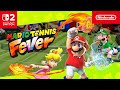 Gameplay video of Mario Tennis Fever  Nintendo Switch
