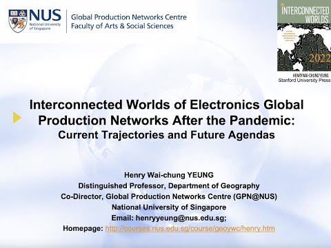 2022 03-18 NUS Dept of Geography Seminar