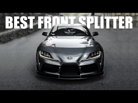 Best Front Splitter For Your A90 Supra! - Artisan Spirit Front Splitter