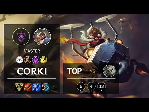 Corki Top vs Camille - KR Master Patch 10.10