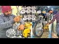 Assembling Metro 70cc Engine Process In Factory Manufacturing Motorcycle Engine