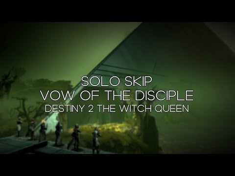 Vow of the Disciple - Solo Skip 1st Encounter to 2nd Encounter (Collection Instance) [Destiny 2]