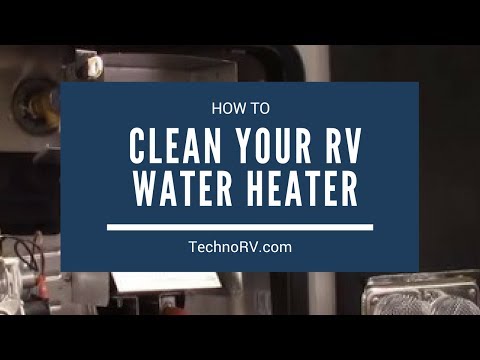 Cleaning Suburban RV Hot Water Heater and Changing Anode Rod