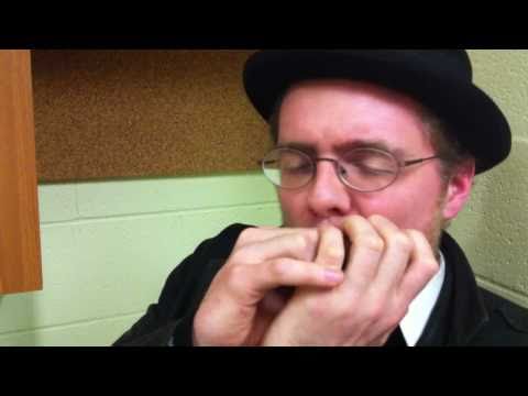 Paul Cargnello plays Harmonica
