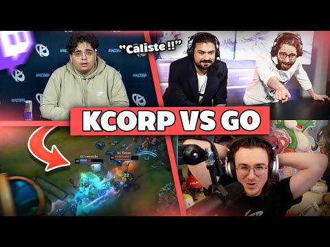 KCORP VS GO, LA FRANCE S'AFFRONTE AUX EUMASTERS - Best of LoL #390 Réactions