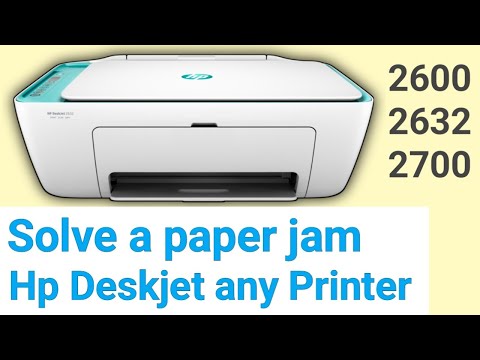 hp deskjet 2632 all-in-one printer paper jam fix.how to fix a paper jam hp deskjet printer 2022.