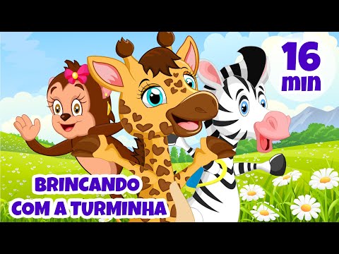 Brincando com a Turminha da Giramille - 16 min | Desenho Animado Musical