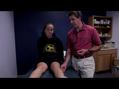 Modified Lachman s Test On a patient with a COMPLETE ACL TEAR