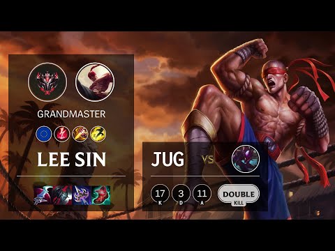 Lee Sin Jungle vs Kha'Zix - EUW Grandmaster Patch 11.5