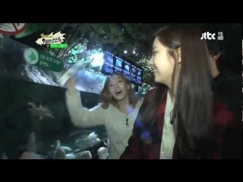 120115 SNSD - Cute cut, Taeyeon imitating the turtle