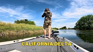 Running around the River - California Delta Bass Fishing