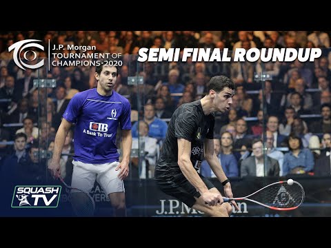 Squash: J.P. Morgan Tournament of Champions 2020 - Men's Semi Final Roundup