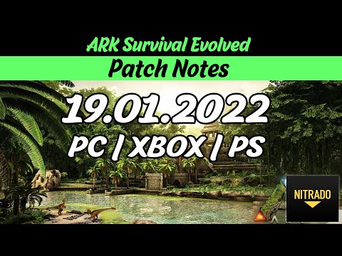 Anpassung am Sinomacrops Taming und Kibble + weitere änderungen Patch Notes 19.01.2022