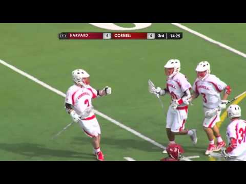 Highlights: Cornell Men's Lacrosse vs. Harvard - 4/9/16