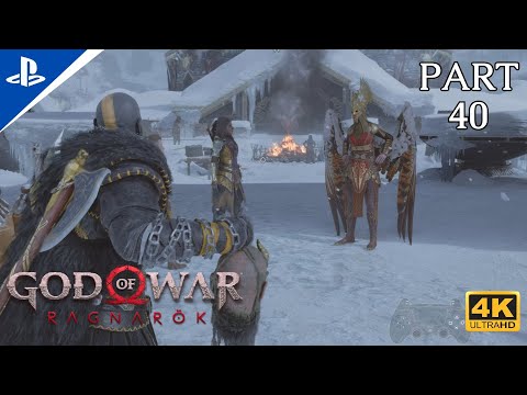 GOD OF WAR RAGNAROK PS5 Walkthrough Gameplay Part 40 - KRATOS & ATREUS GATHER ALLIES