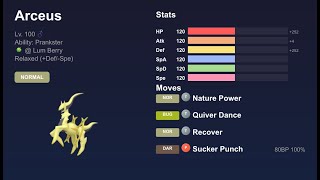 Prankster Arceus | Showcasing Hackmons!