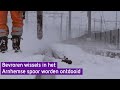 Niets bestand tegen bevroren wissels op het spoor