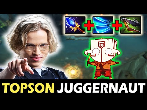 Topson tries Juggernaut Aghanim's Scepter with Spider Legs — IMBA! DOTA 2