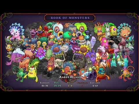 Rare incisaur in Amber island: my singing monsters