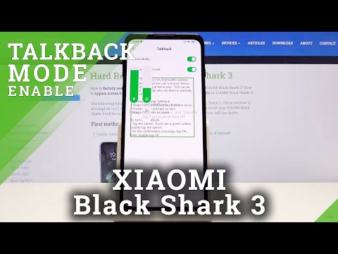 How to Activate TalkBack in XIAOMI Black Shark 3 – TalkBack Mode
