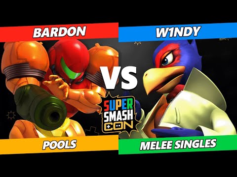 SSC 2022  - Bardon (Samus) Vs. W1ndy (Falco) Smash Melee Tournament