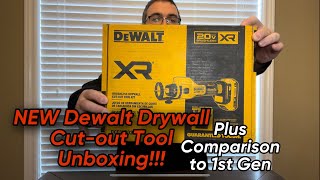 NEW Dewalt Drywall Cutout Tool Unboxing and Comparison