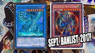 *YUGIOH* BEST! BLACK LUSTER SOLDIER DECK PROFILE FT. CHAOS MAX! SEPTEMBER 18th 2017 BANLIST! BROKEN!