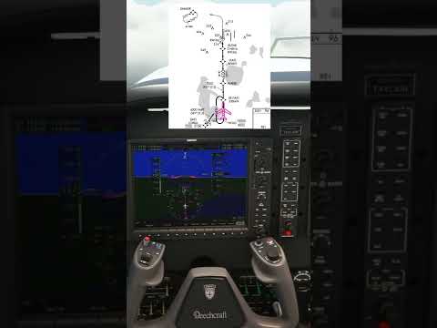 RNAV Approach Hold in Lieu of Procedure Turn Quick Tutorial