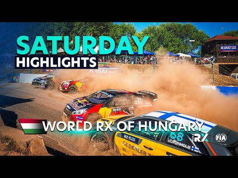 世界ラリークロス 2024 ハンガリー 土曜日ハイライト動画