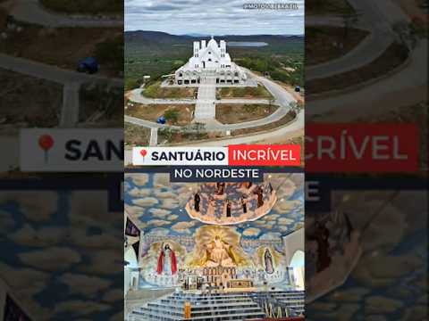 Santuário INCRÍVEL no Nordeste! Poucas pessoas o conhecem 😱 #shorts