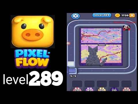 Pixel Flow Level 289 Walkthrough